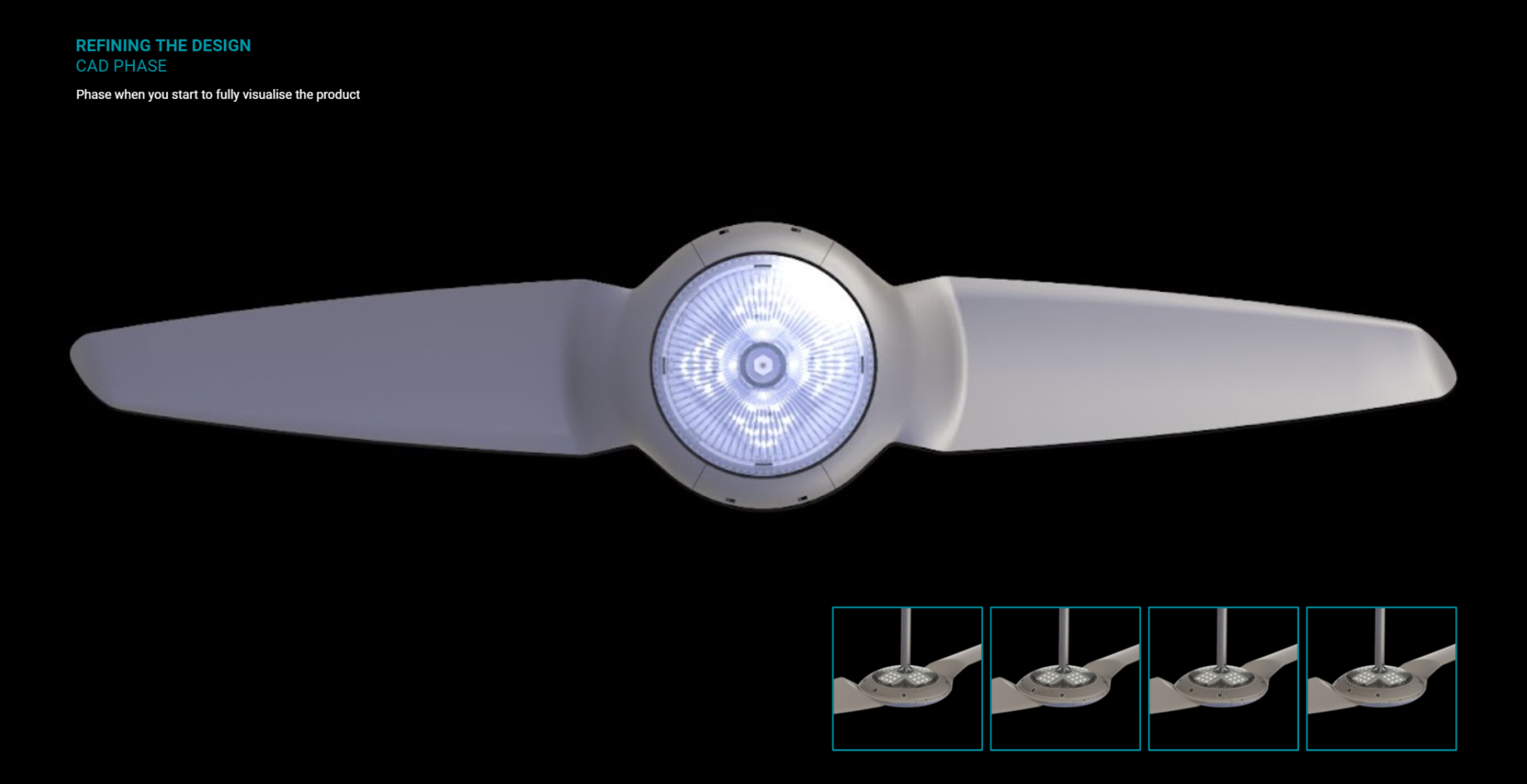 IC AIR — refining the design, CAD phase